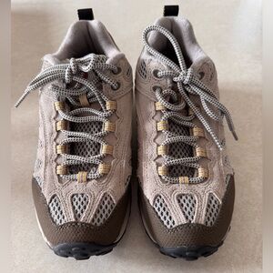 Merrell Tan and Brown Hiking Shoes